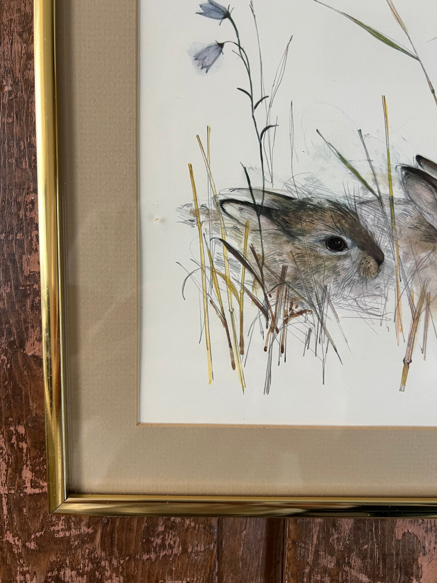 Signed Watercolor Print