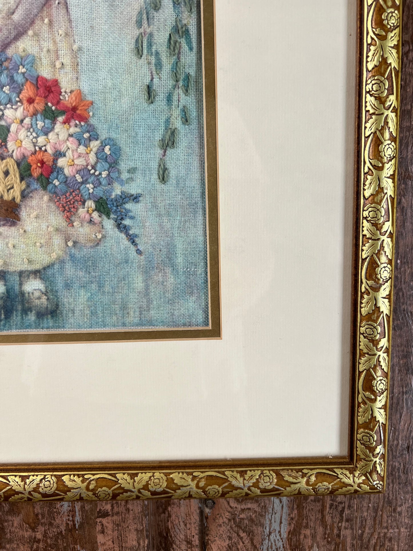 Signed Embroidered Artwork