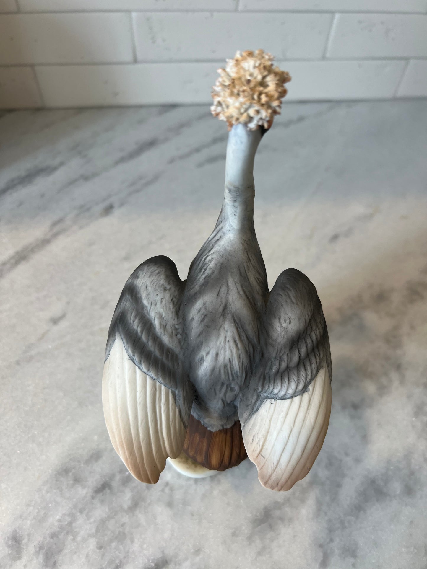 Lefton Peacock figurine