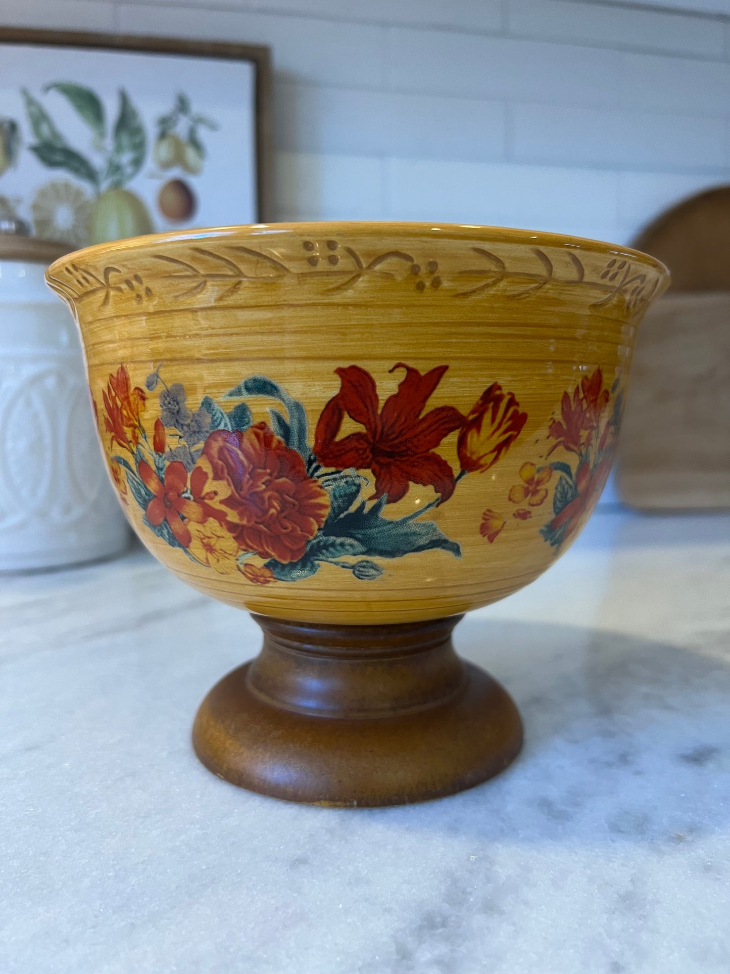 Centerpiece FTD ceramic bowl