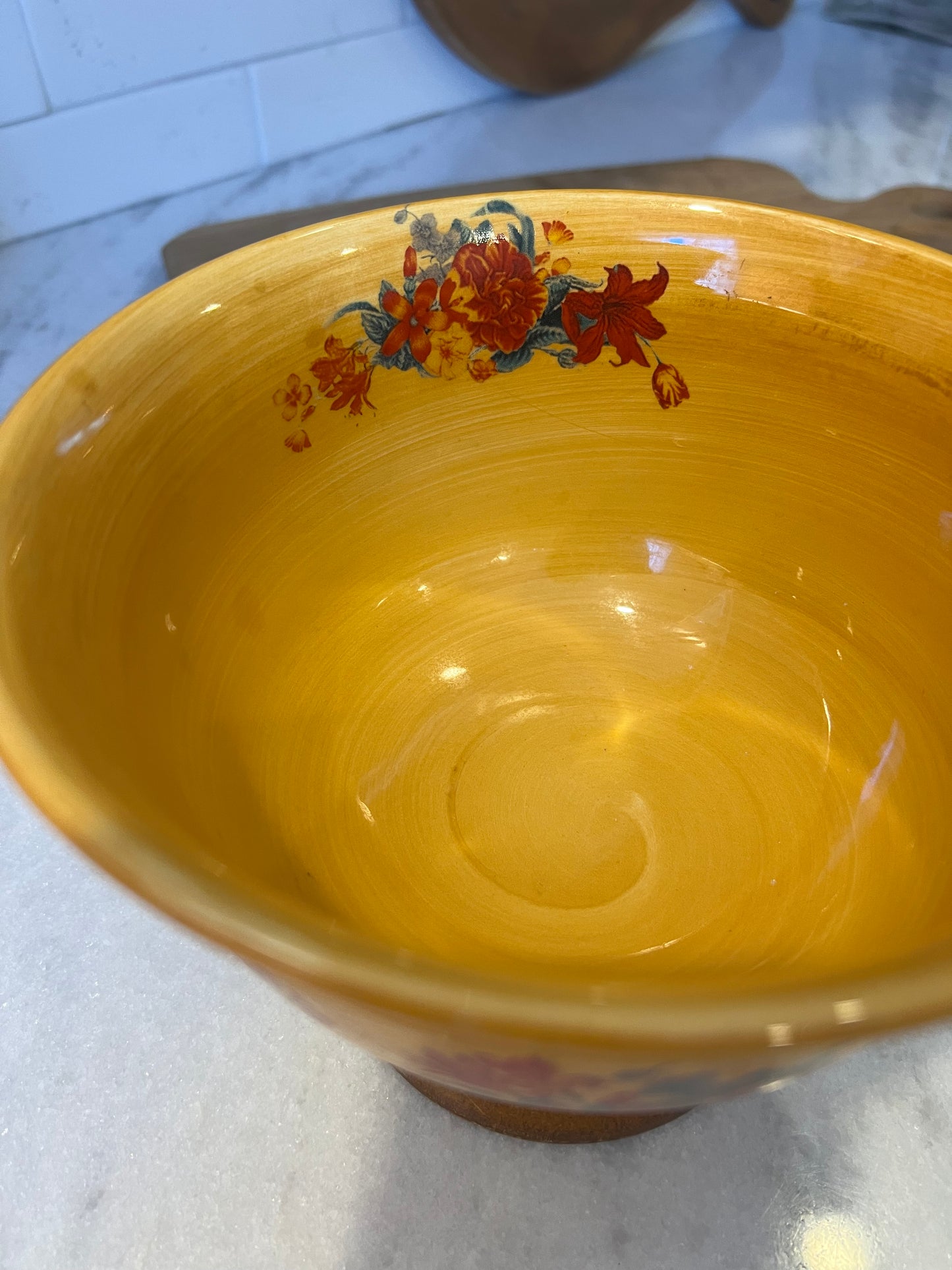 Centerpiece FTD ceramic bowl