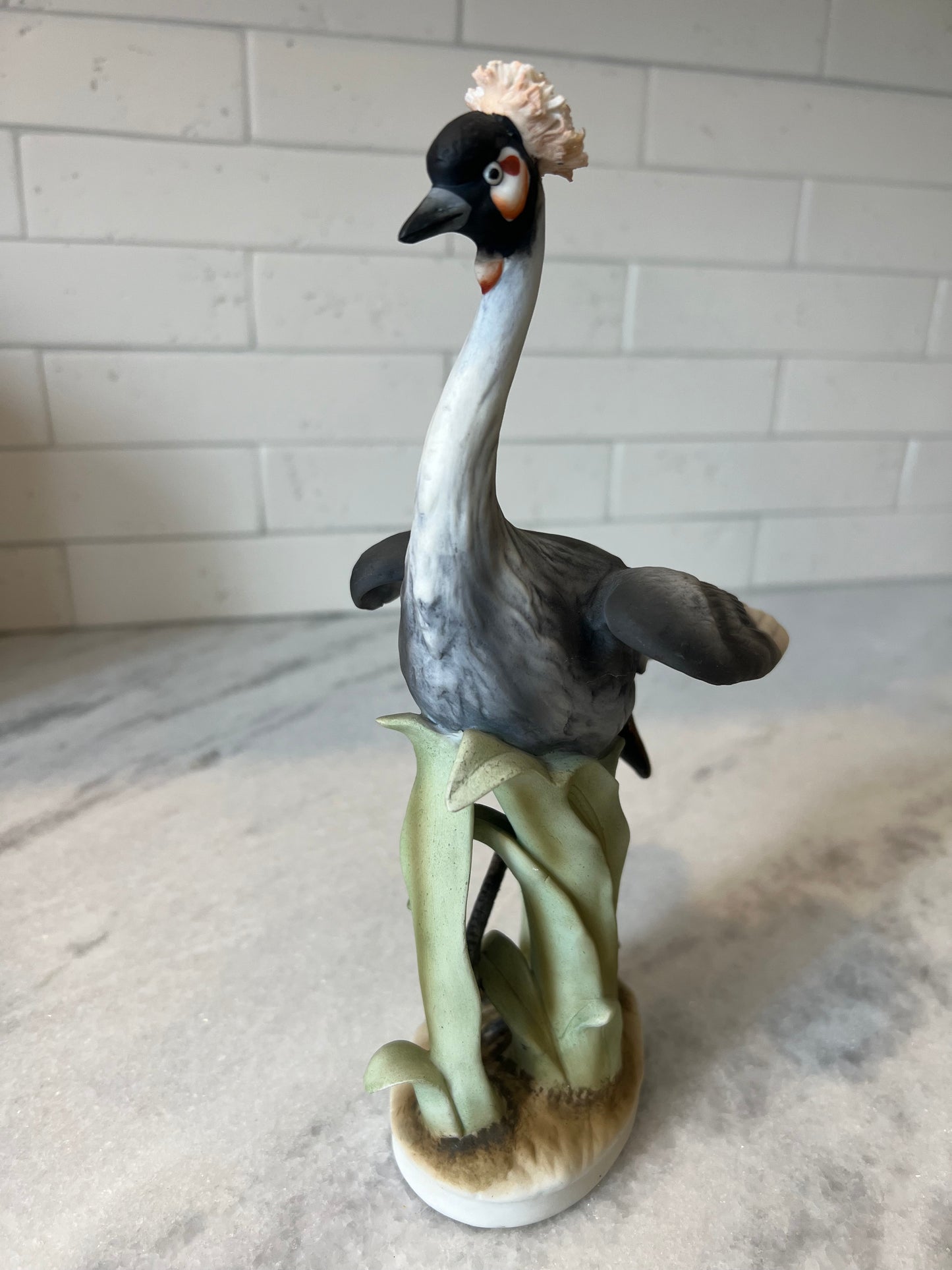 Lefton Peacock figurine