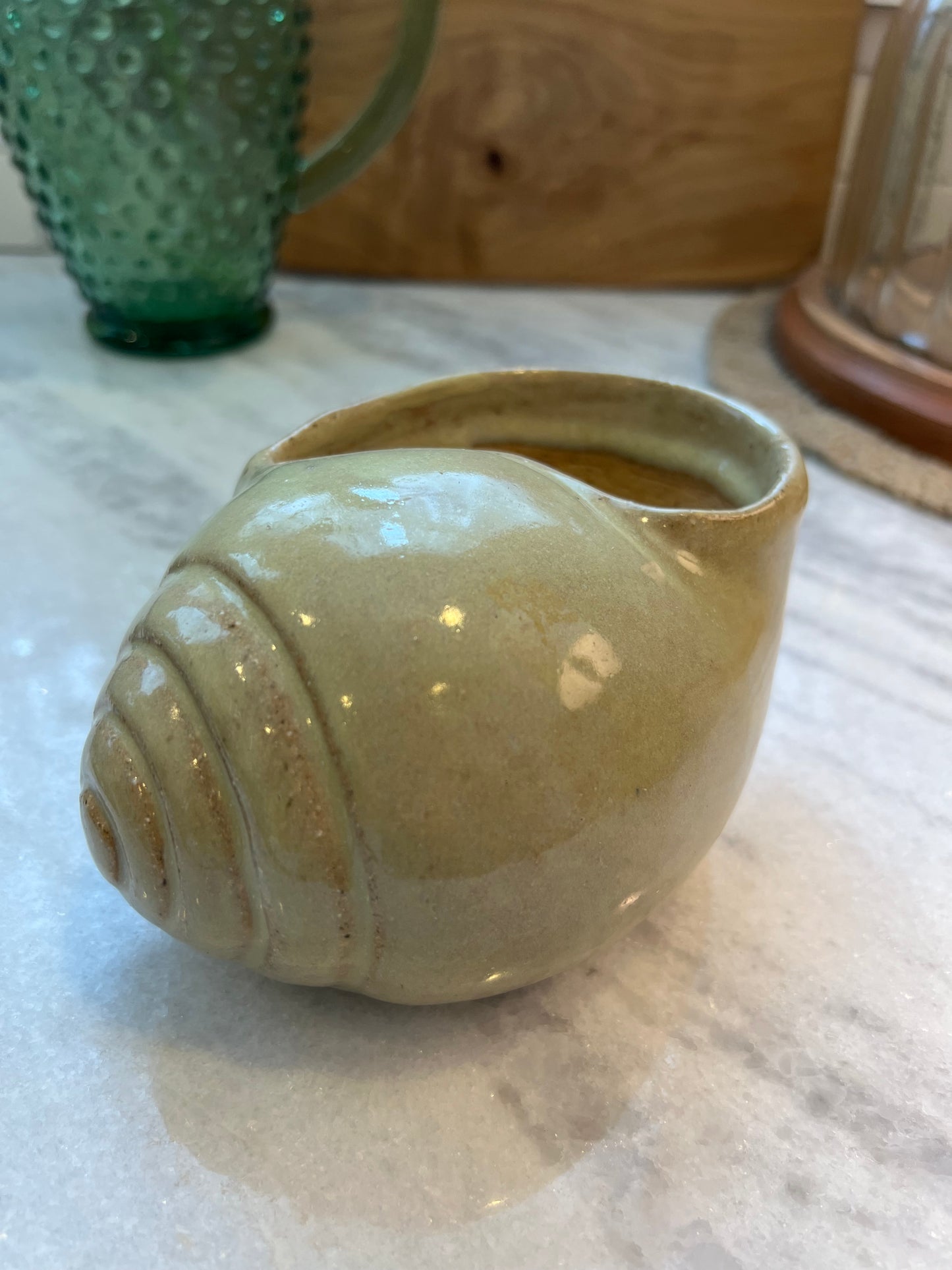 Snail Shell Planter
