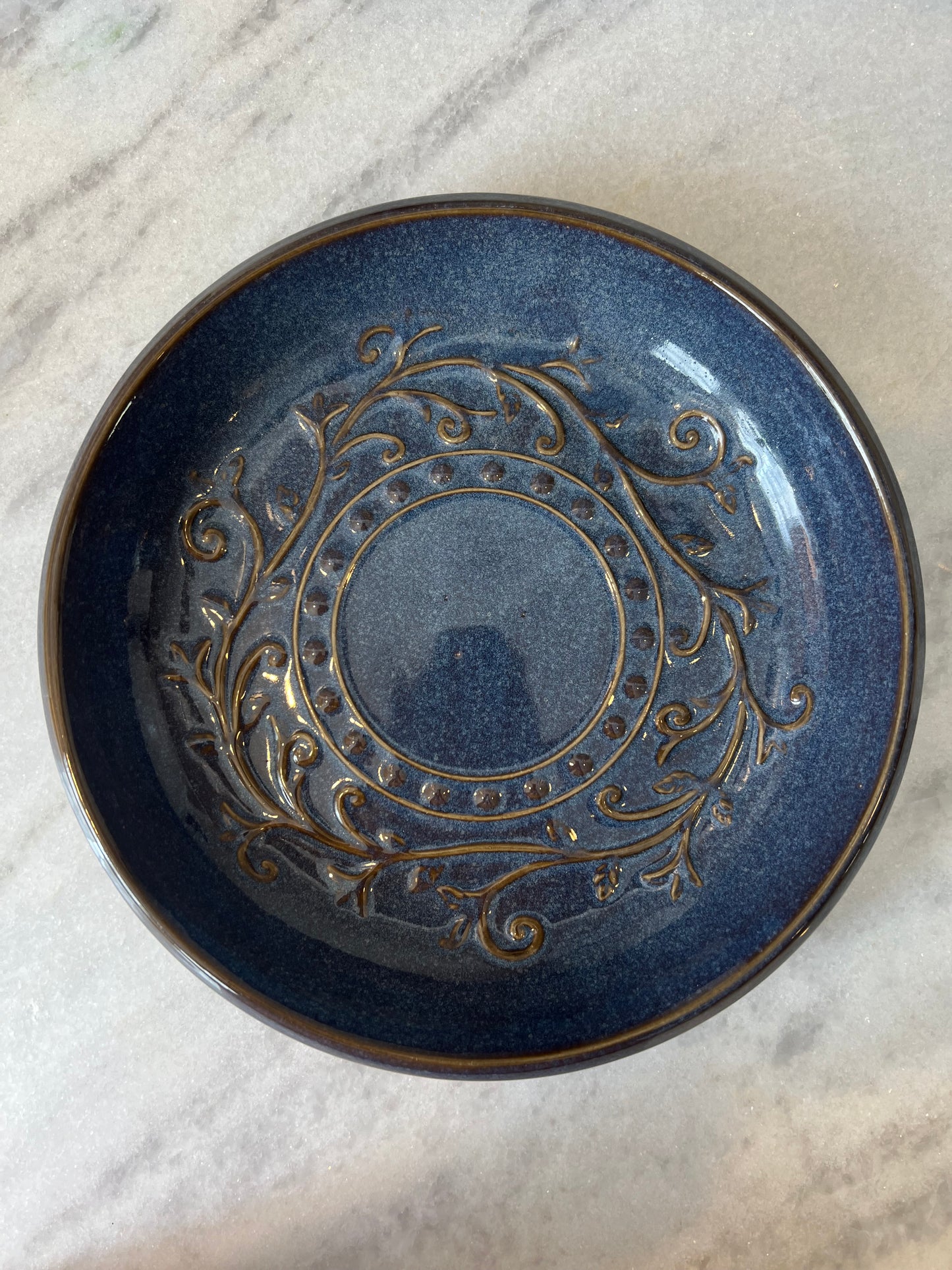 Steel blue Plate