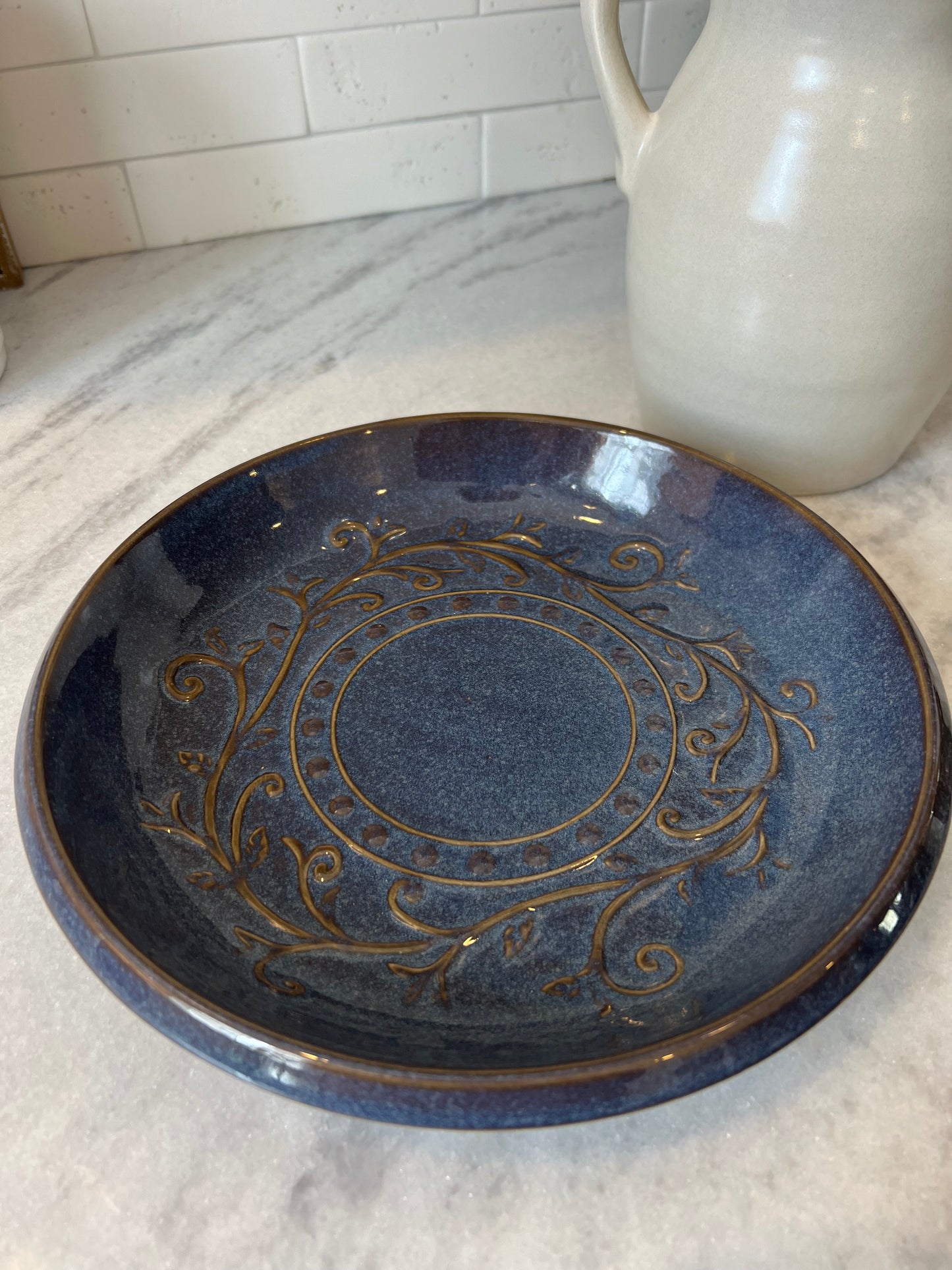 Steel blue Plate