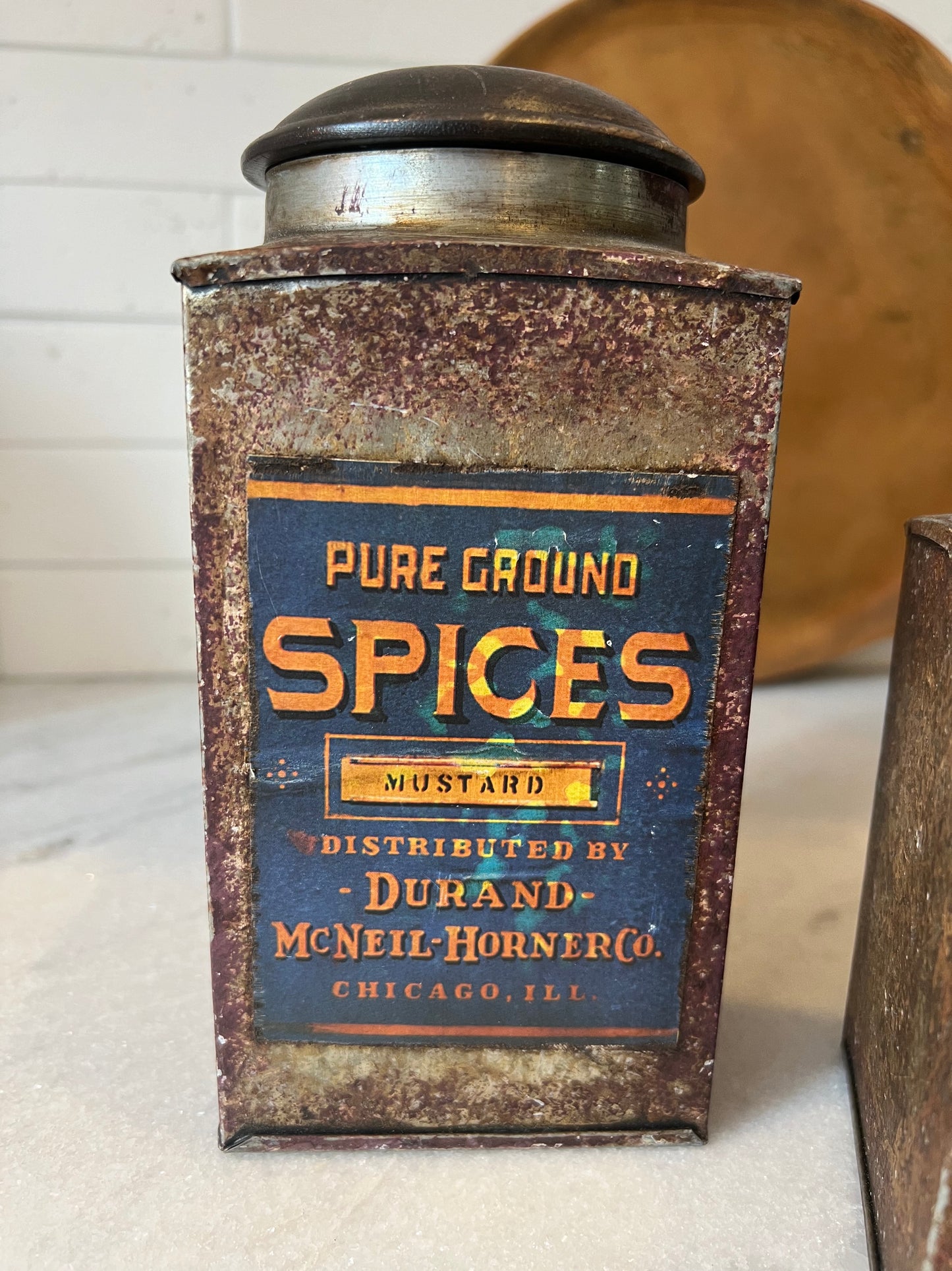 Spice tins