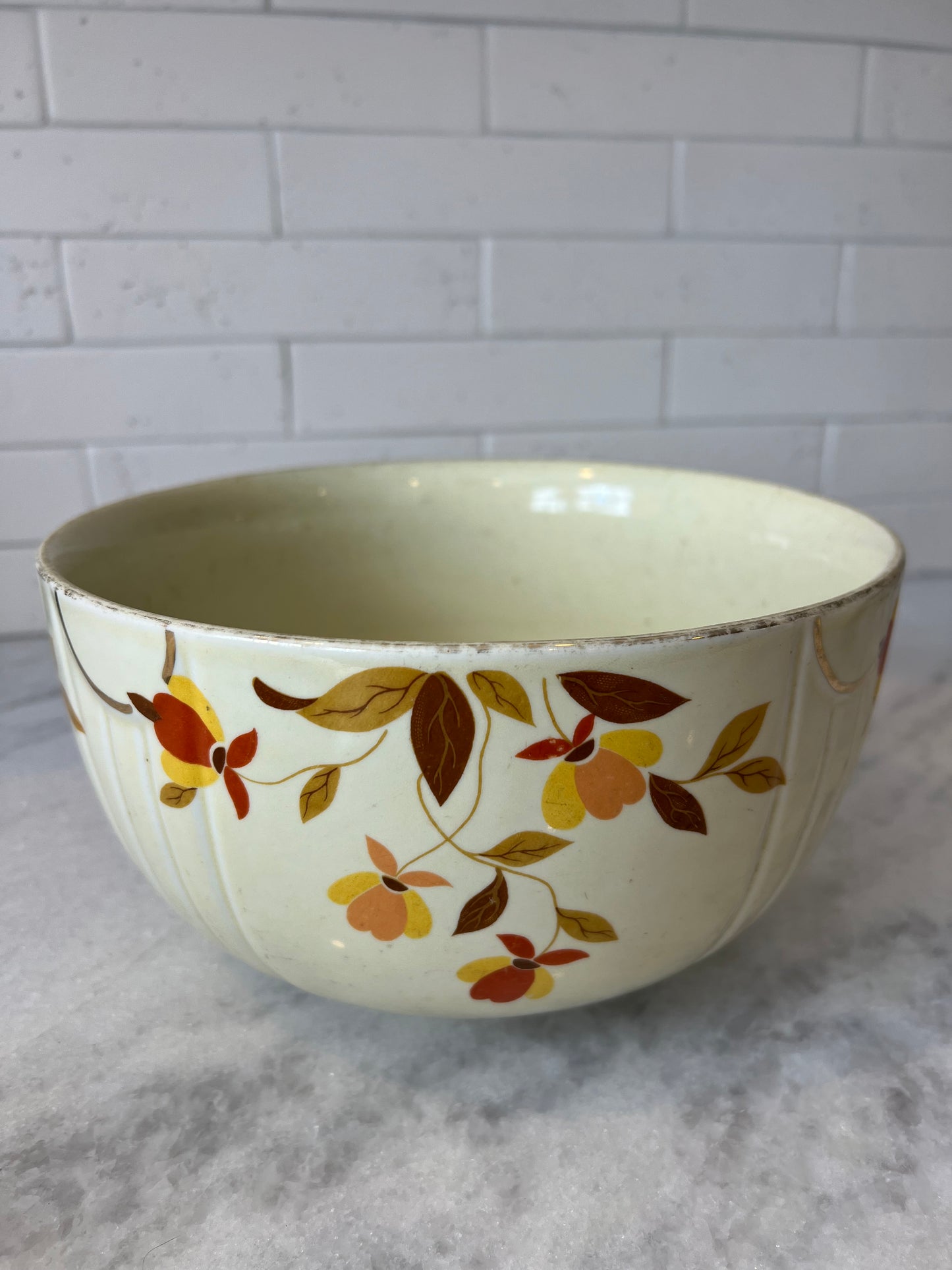 Halls Autumn Leaf Bowl