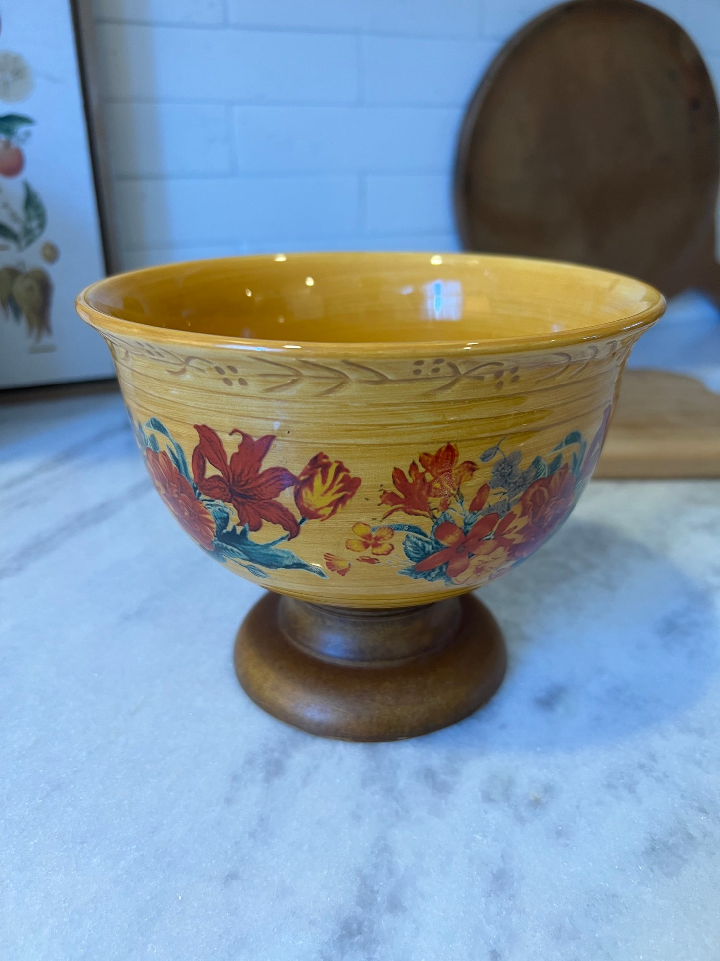 Centerpiece FTD ceramic bowl