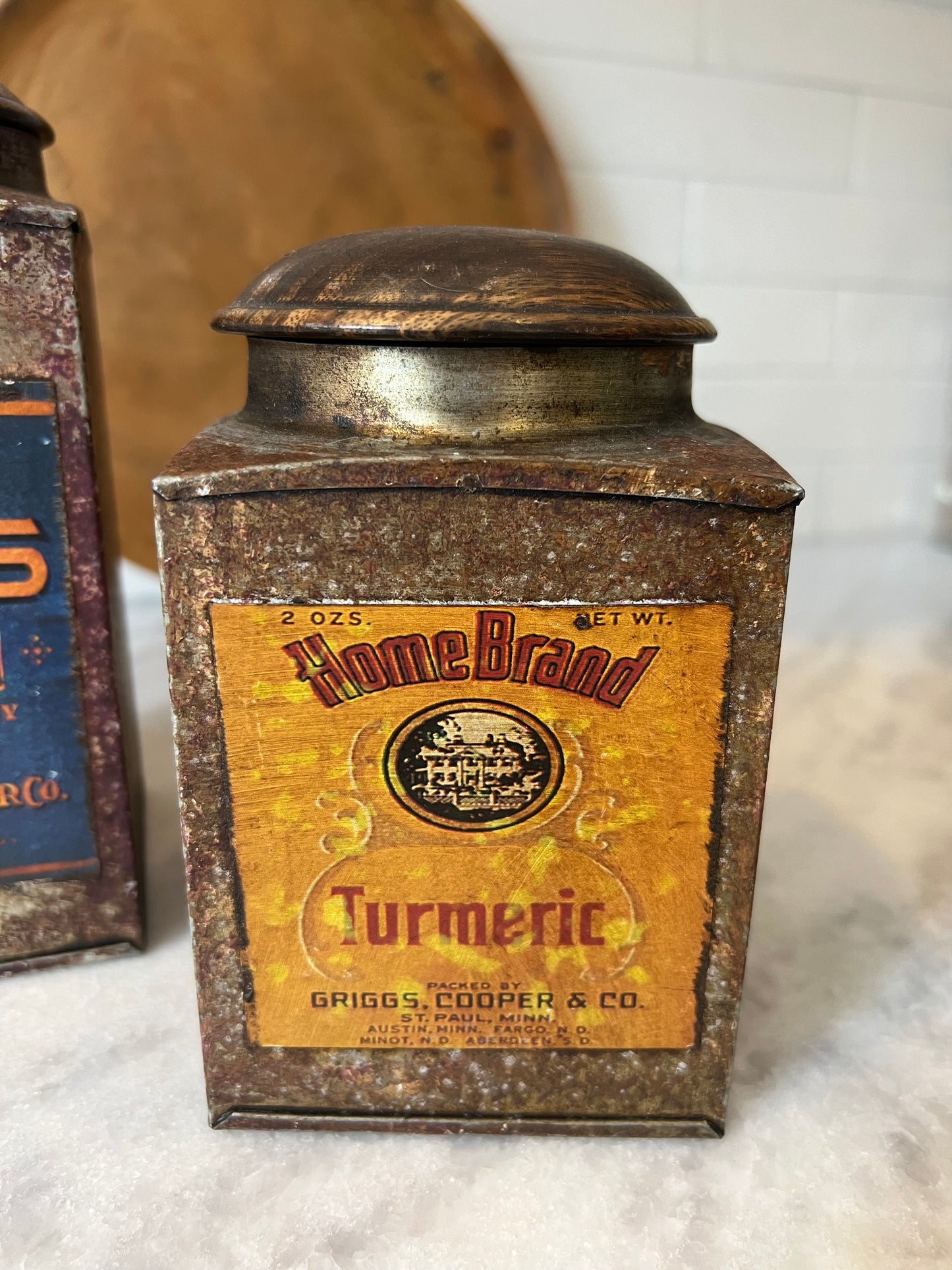 Spice tins