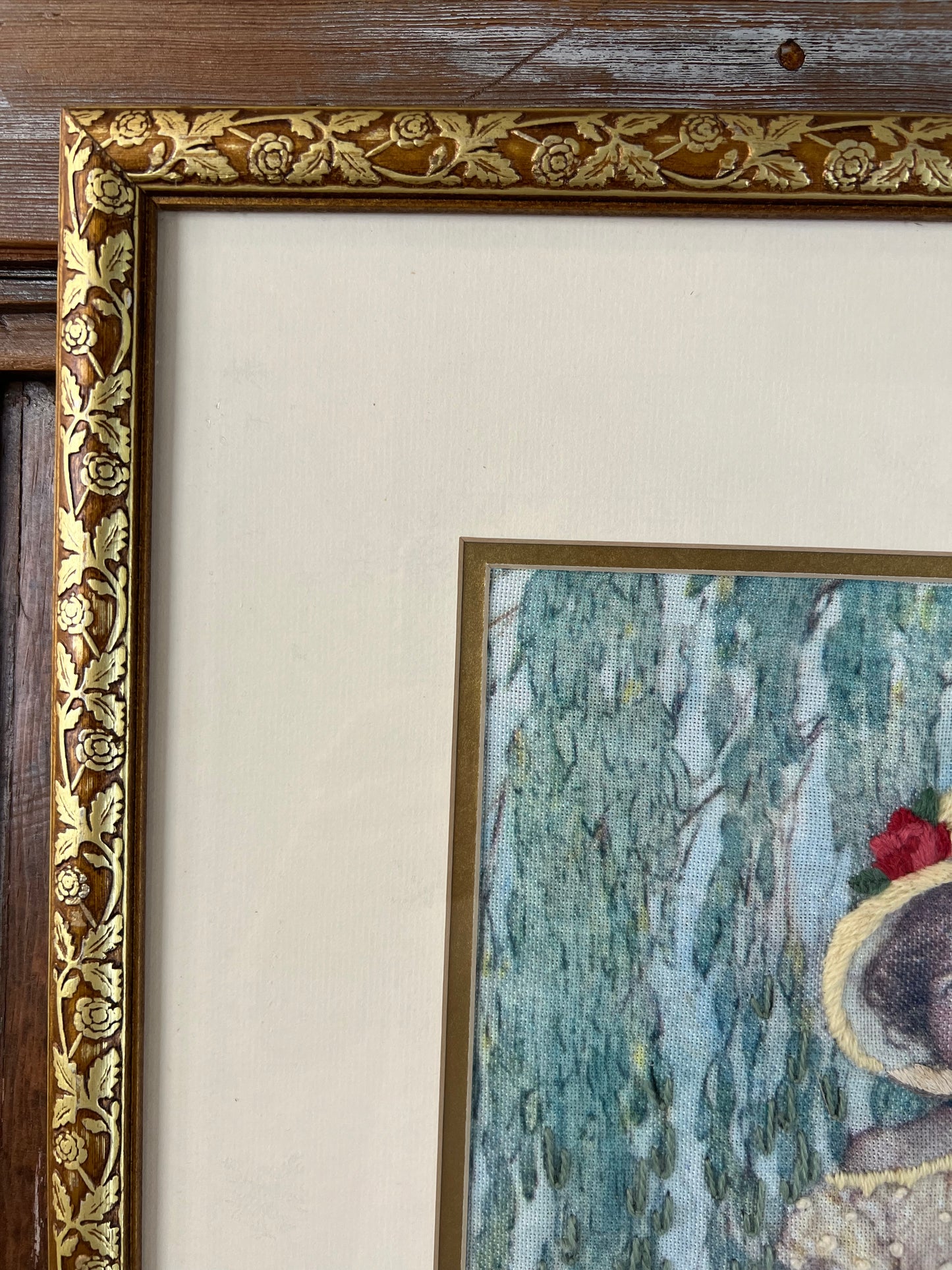 Signed Embroidered Artwork