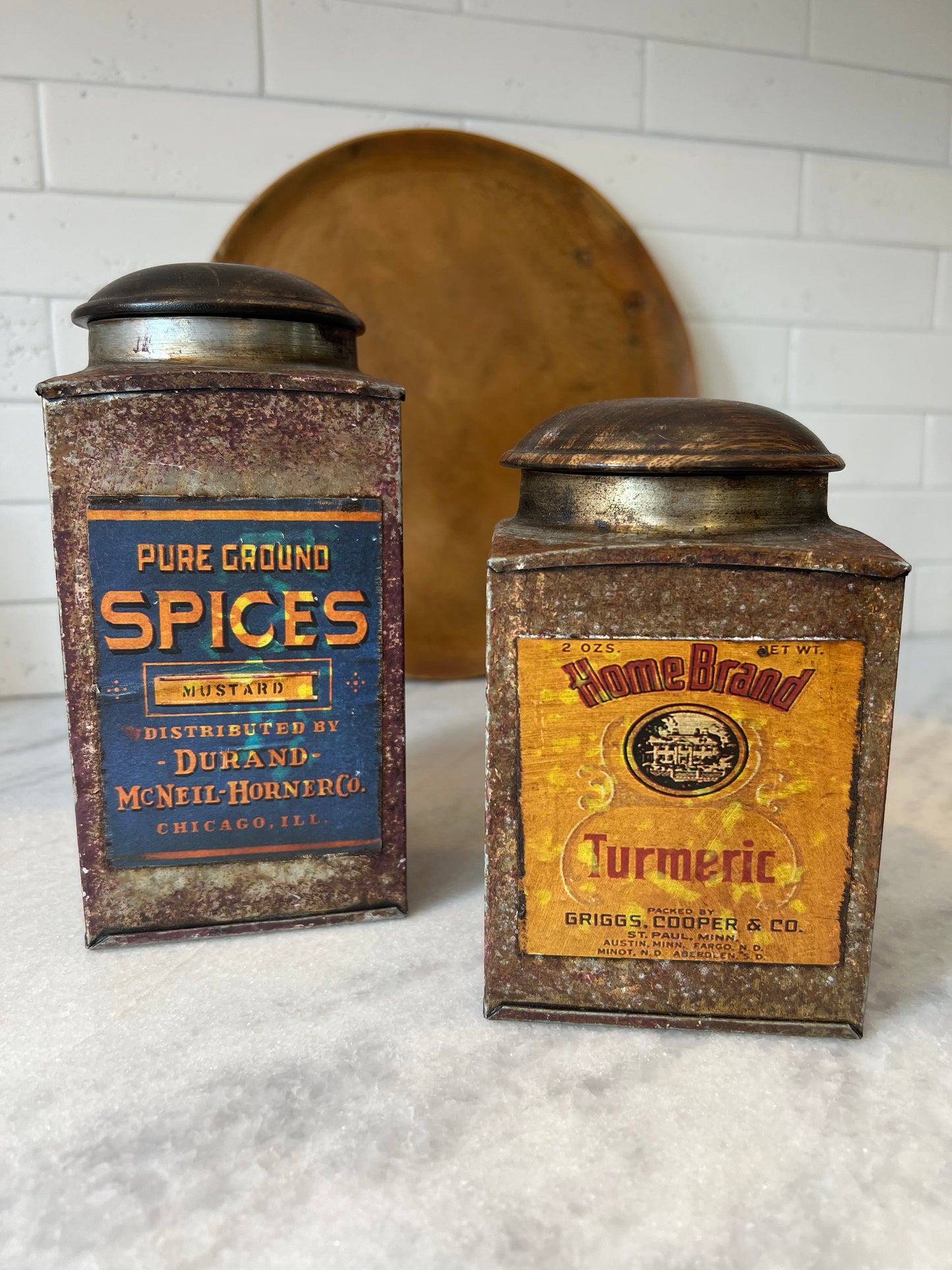 Spice tins