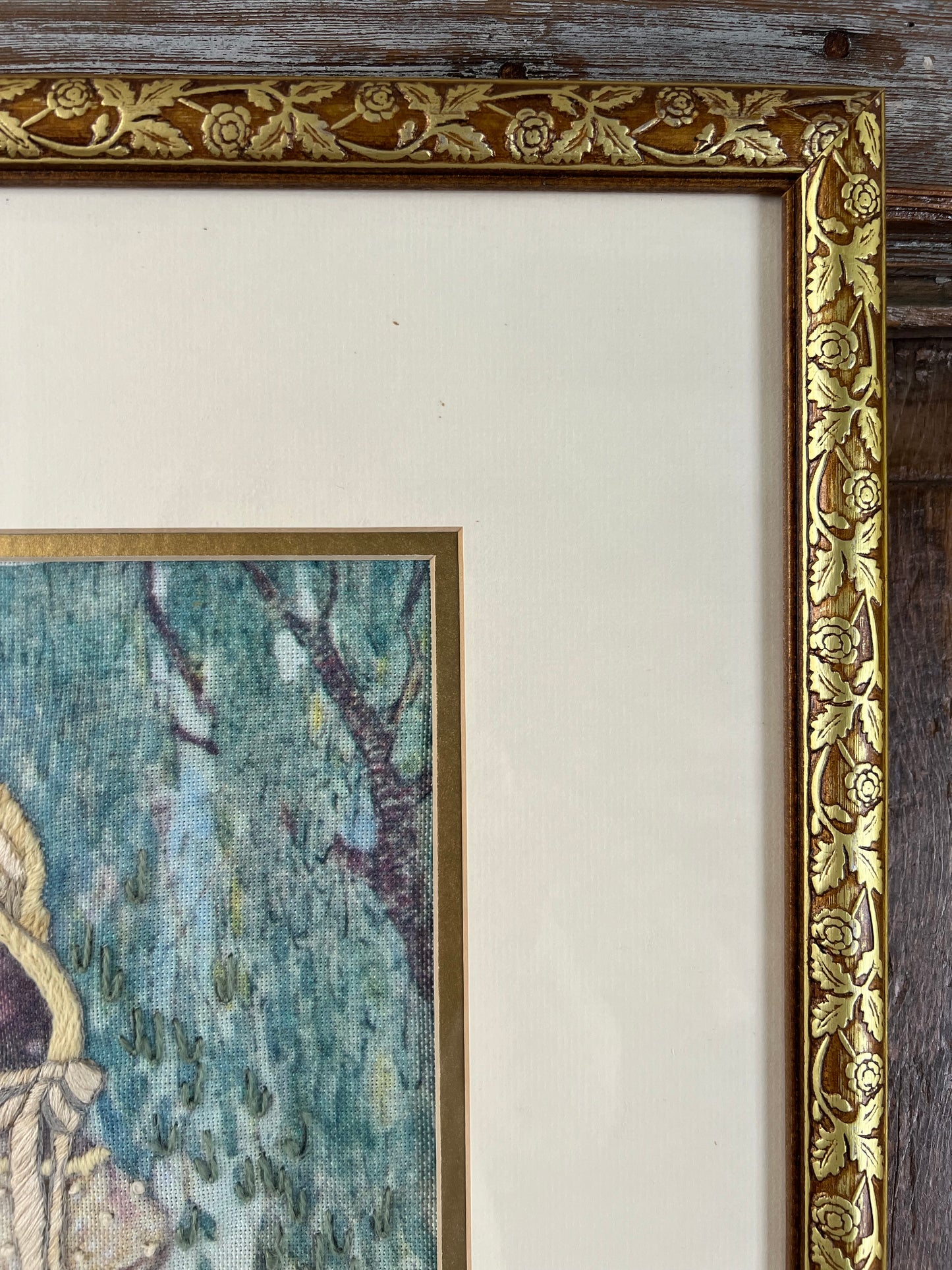 Signed Embroidered Artwork
