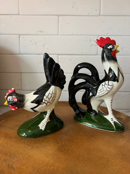 Rooster and Hen
